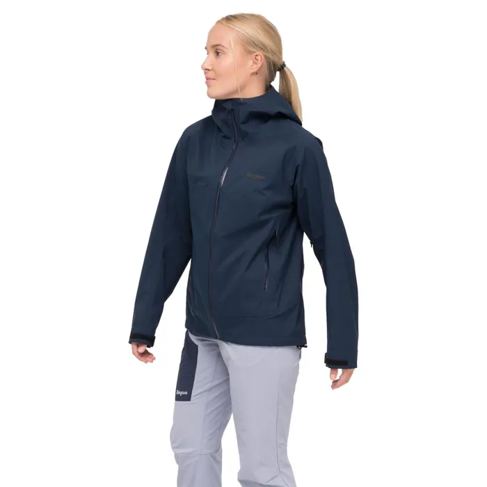Bergans Of Norway Shell Jackets Vaagaa Allround 3l Shell Jacket Navy Blue 8211 Women