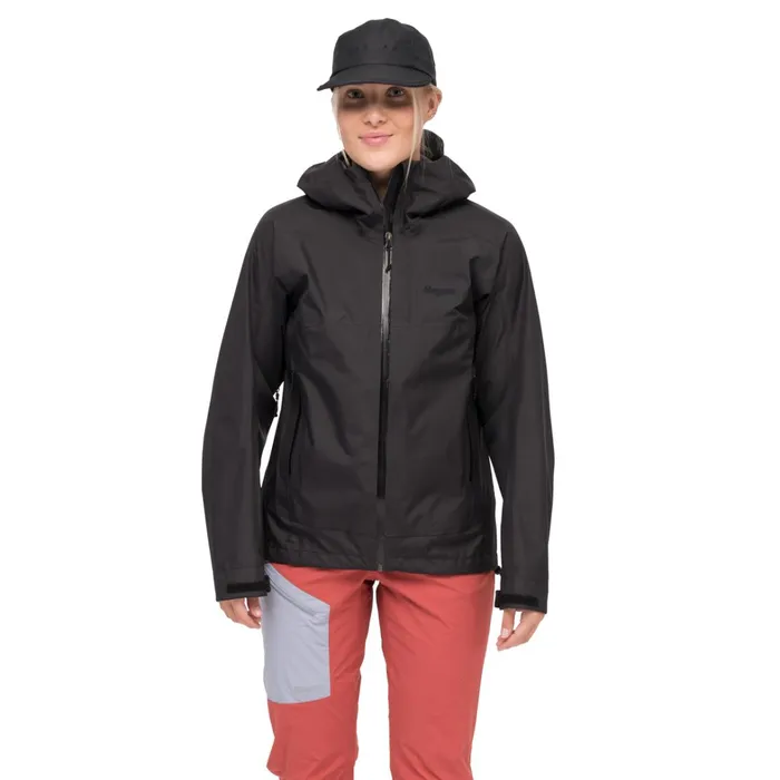 Bergans Of Norway Shell Jackets Vaagaa Light 3l Shell Jacket Black 8211 Women Bergans Of Norway Shell Jackets Vaagaa Light 3l Shell Jacket Black 8211 Women