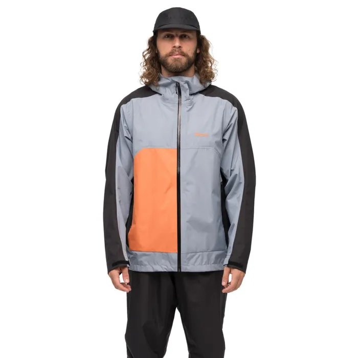 Bergans Of Norway Shell Jackets Vaagaa Light 3l Shell Jacket Husky Blue Black 8211 Men Bergans Of Norway Shell Jackets Vaagaa Light 3l Shell Jacket Husky Blue Black 8211 Men