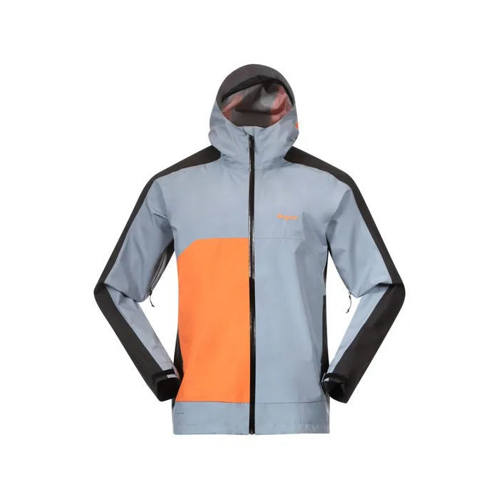 Bergans Of Norway Shell Jackets Vaagaa Light 3l Shell Jacket Husky Blue Black 8211 Men