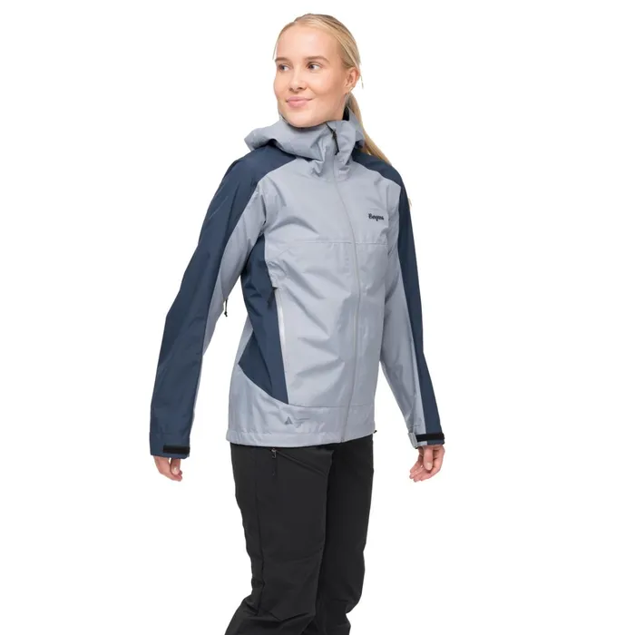 Bergans Of Norway Shell Jackets Vaagaa Light 3l Shell Jacket Husky Blue Navy Blue 8211 Women