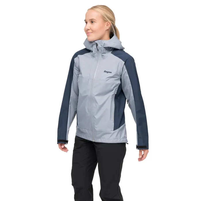 Bergans Of Norway Shell Jackets Vaagaa Light 3l Shell Jacket Husky Blue Navy Blue 8211 Women