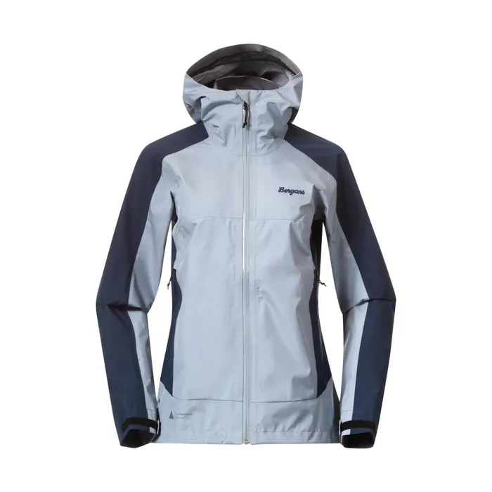 Bergans Of Norway Shell Jackets Vaagaa Light 3l Shell Jacket Husky Blue Navy Blue 8211 Women