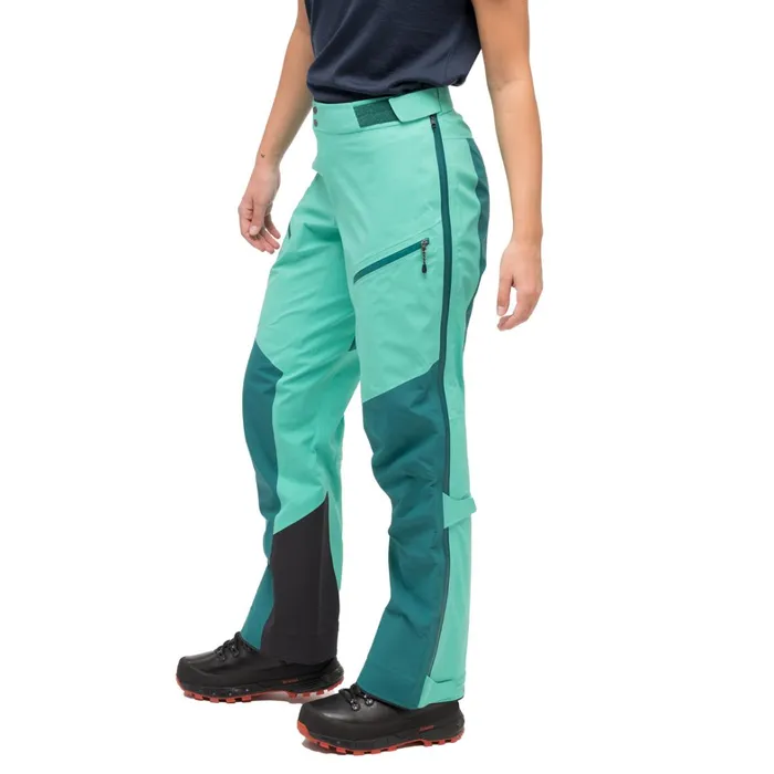Bergans Of Norway Shell Pants Tind 3l Shell Pants Light Malachite Green Malachite Green 8211 Women