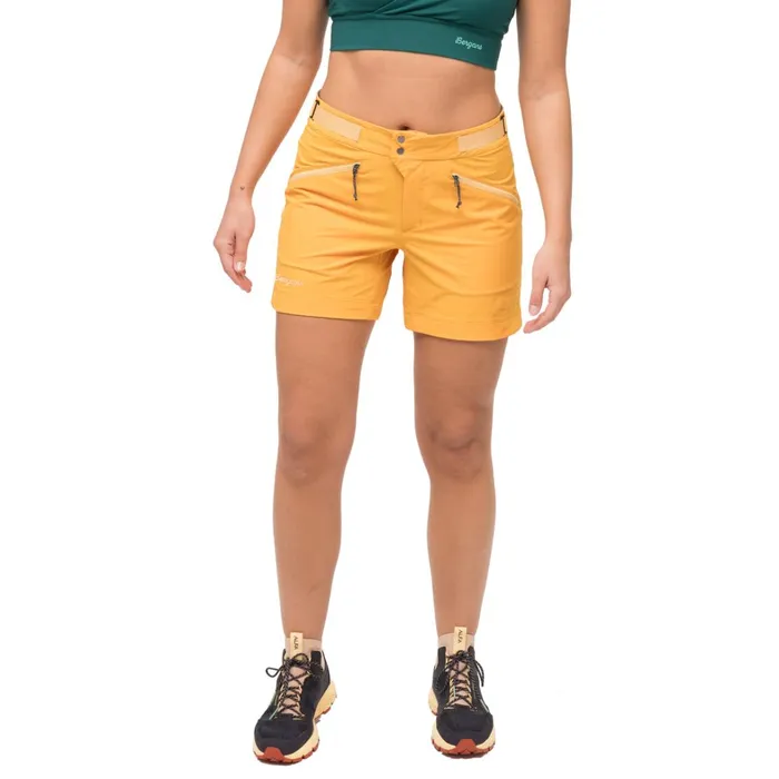 Bergans Of Norway Shorts Tind Softshell Shorts Marigold Yellow 8211 Women