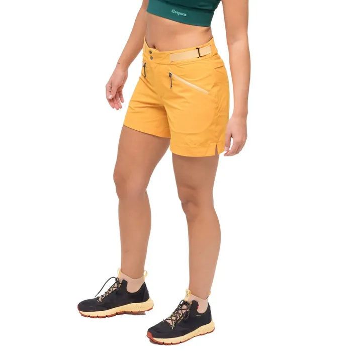 Bergans Of Norway Shorts Tind Softshell Shorts Marigold Yellow 8211 Women