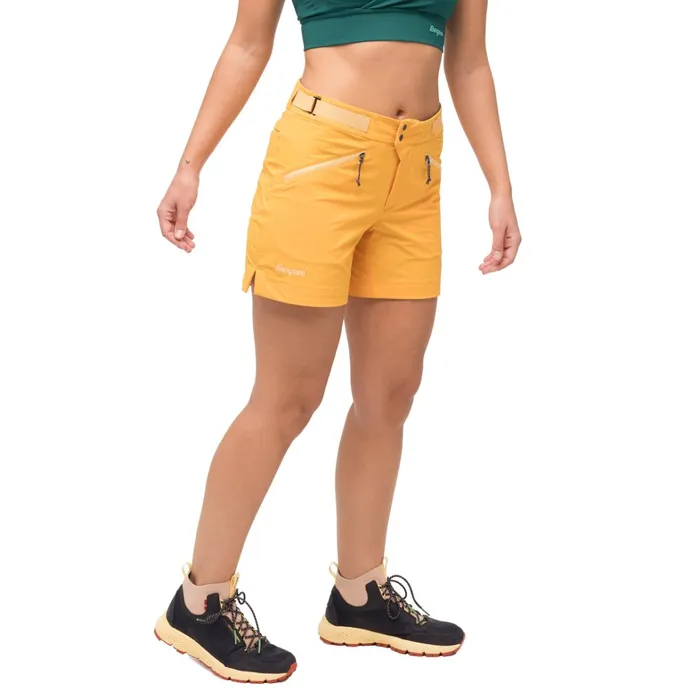 Bergans Of Norway Shorts Tind Softshell Shorts Marigold Yellow 8211 Women