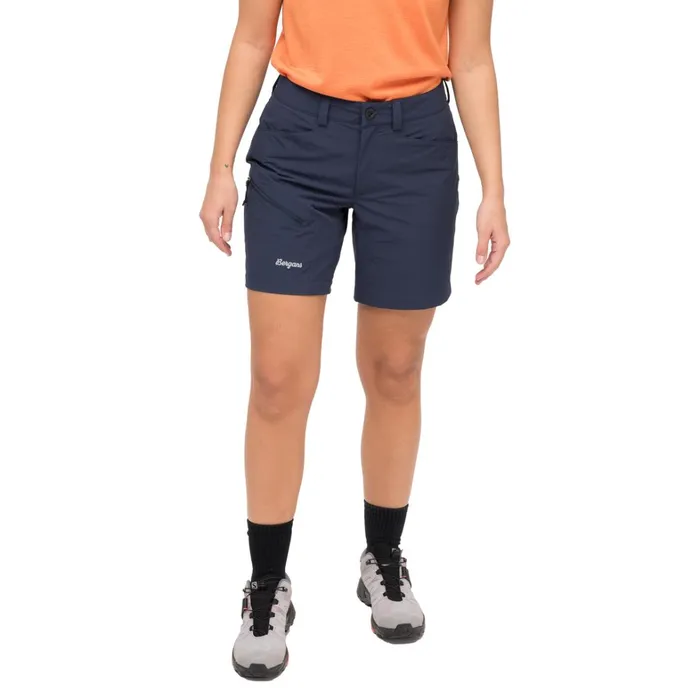 Bergans Of Norway Shorts Vaagaa Light Softshell Shorts Navy Blue 8211 Women