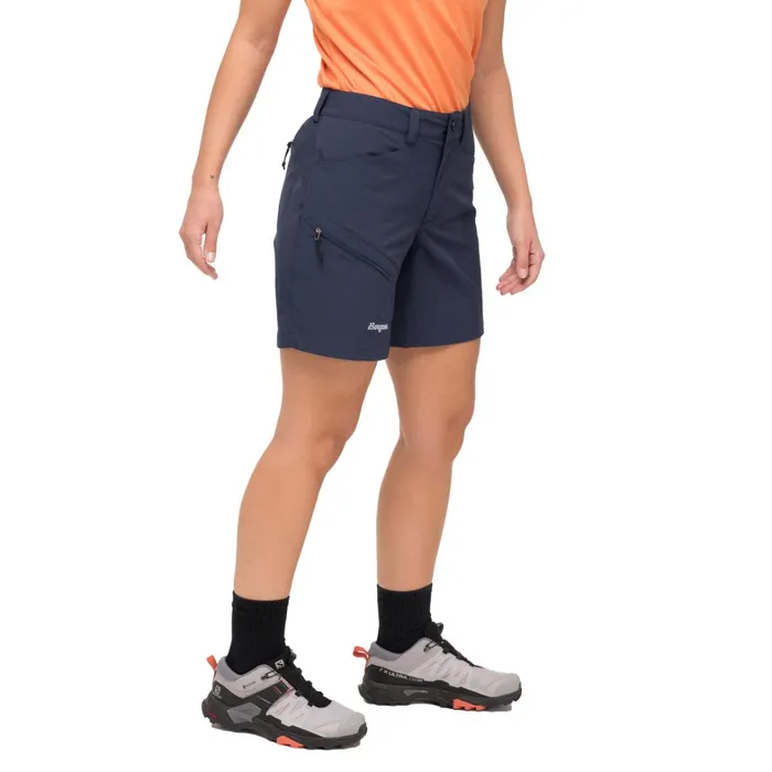 Bergans Of Norway Shorts Vaagaa Light Softshell Shorts Navy Blue 8211 Women