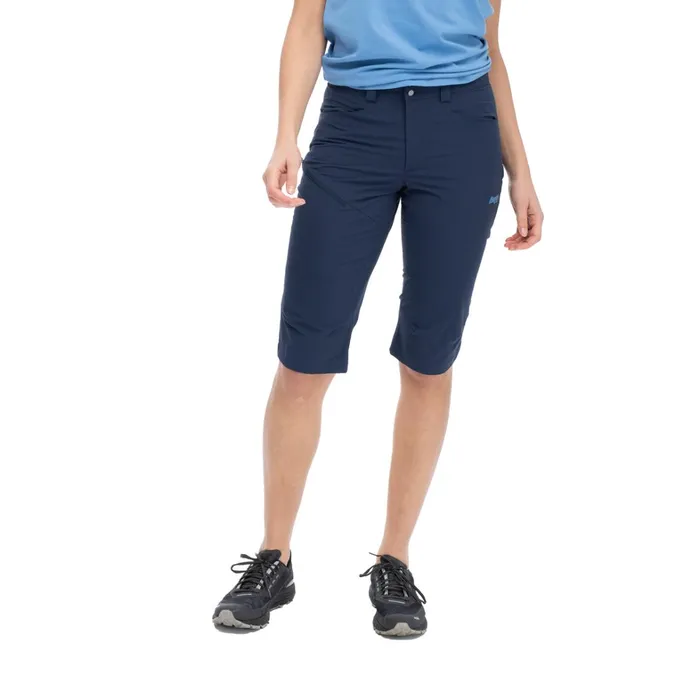 Bergans Of Norway Shorts Vandre Light Softshell Long Shorts Navy 8211 Women