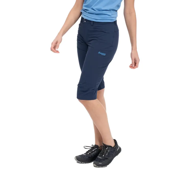 Bergans Of Norway Shorts Vandre Light Softshell Long Shorts Navy 8211 Women