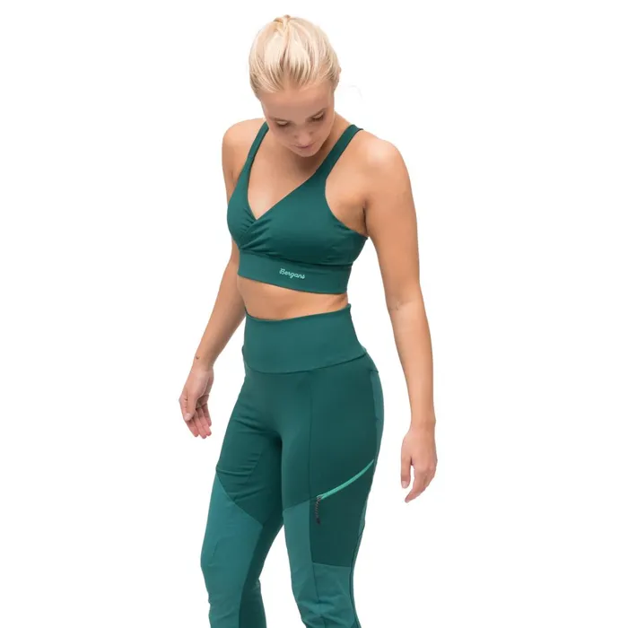 Bergans Of Norway Singlets Tind Light Support Top Malachite Green 8211 Women