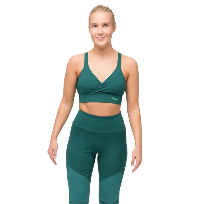 Bergans Of Norway Singlets Tind Light Support Top Malachite Green 8211 Women