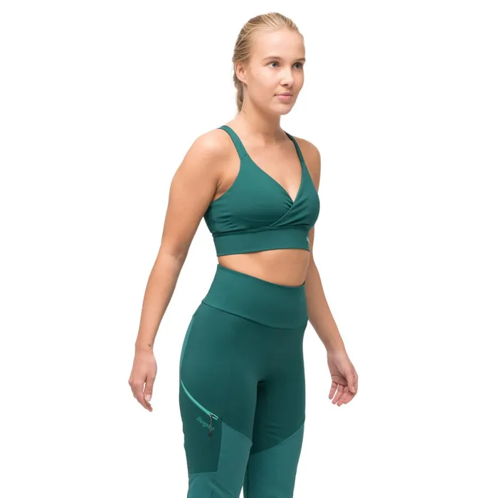 Bergans Of Norway Singlets Tind Light Support Top Malachite Green 8211 Women