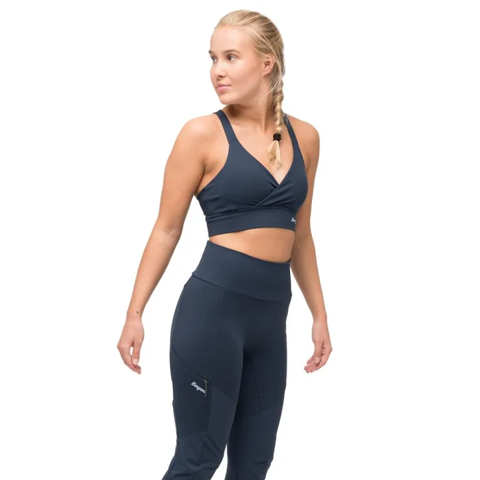 Bergans Of Norway Singlets Tind Light Support Top Navy Blue 8211 Women