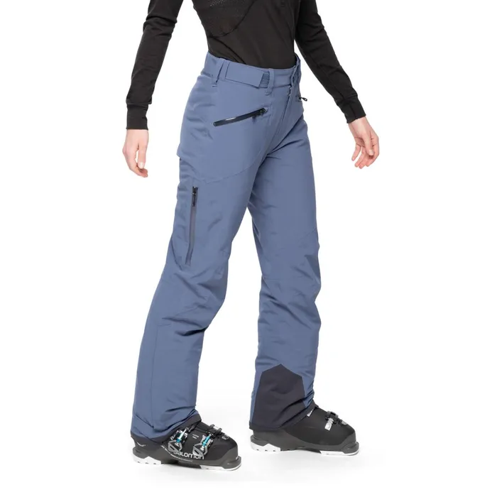 Bergans Of Norway Ski Pants Oppdal Insulated Lady Pants Granite Blue 8211 Women