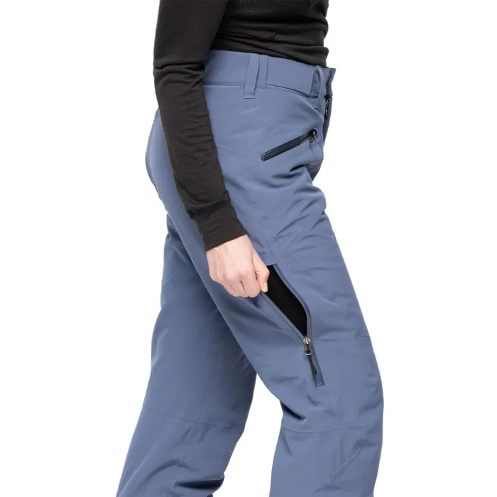 Bergans Of Norway Ski Pants Oppdal Insulated Lady Pants Granite Blue 8211 Women