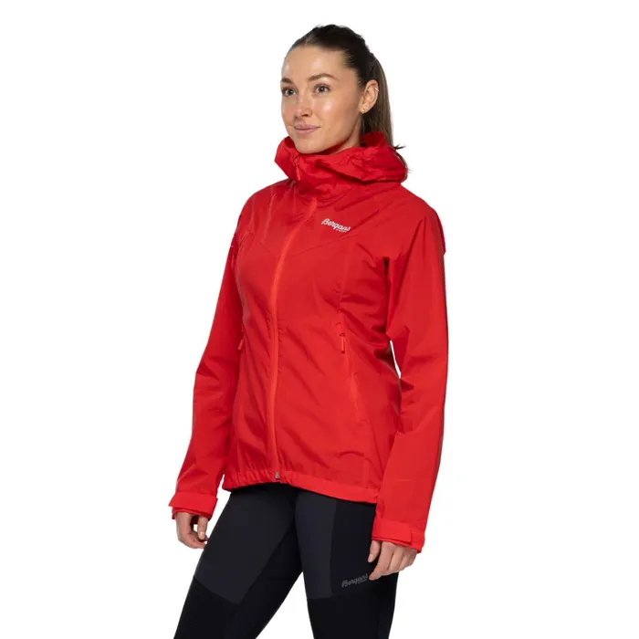 Bergans Of Norway Softshell Jackets Microlight W Jacket Fire Red 8211 Women