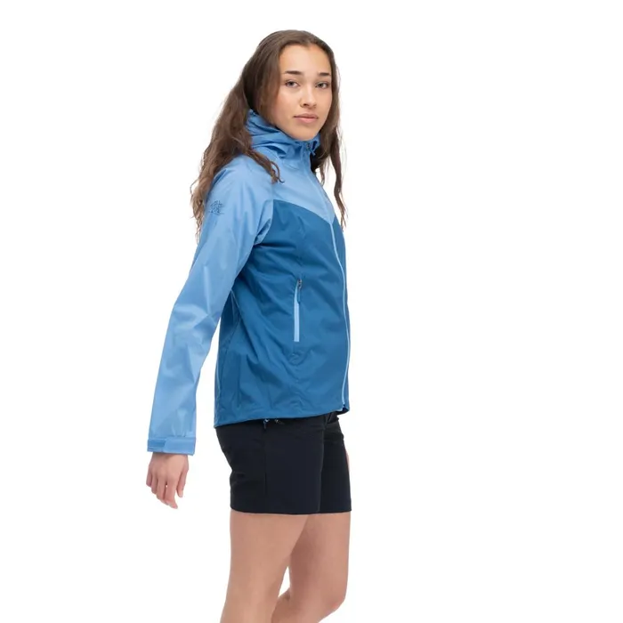 Bergans Of Norway Softshell Jackets Microlight W Jacket North Sea Blue Pacific Blue 8211 Women