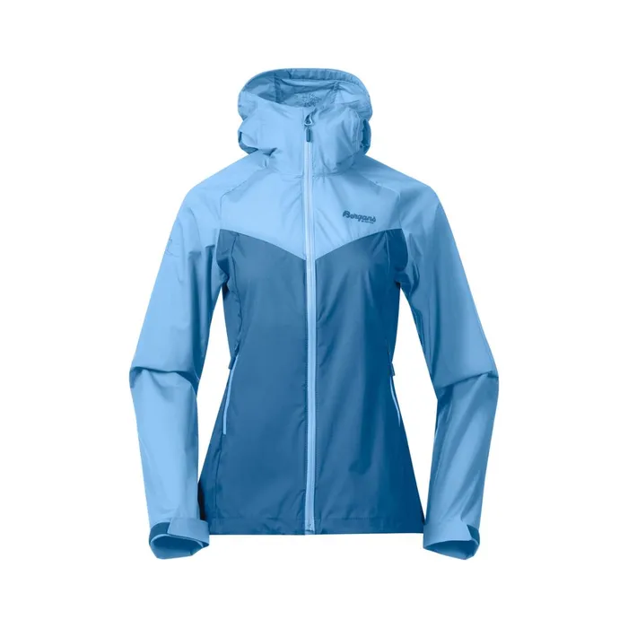 Bergans Of Norway Softshell Jackets Microlight W Jacket North Sea Blue Pacific Blue 8211 Women