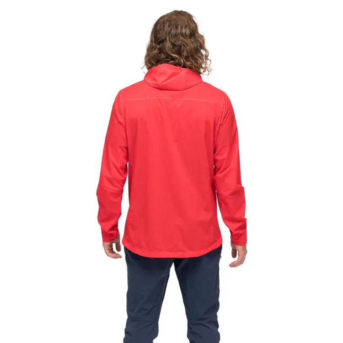 Bergans Of Norway Softshell Jackets Rabot Windbreaker Jacket Fire Red 8211 Men