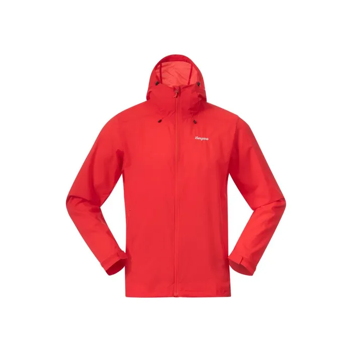 Bergans Of Norway Softshell Jackets Rabot Windbreaker Jacket Fire Red 8211 Men