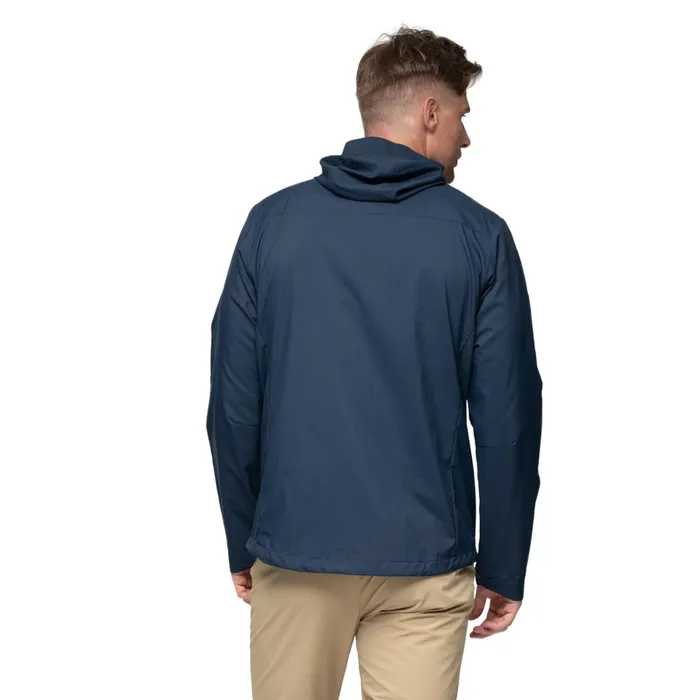 Bergans Of Norway Softshell Jackets Rabot Windbreaker Jacket Navy Blue 8211 Men