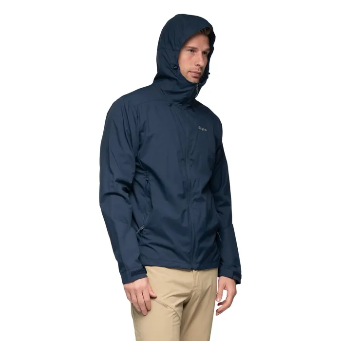 Bergans Of Norway Softshell Jackets Rabot Windbreaker Jacket Navy Blue 8211 Men