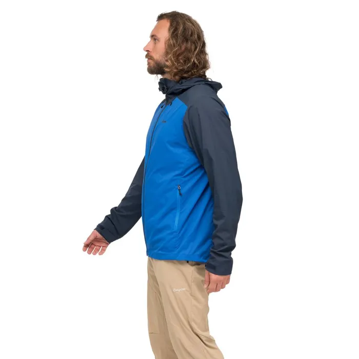 Bergans Of Norway Softshell Jackets Rabot Windbreaker Jacket Space Blue Navy Blue 8211 Men