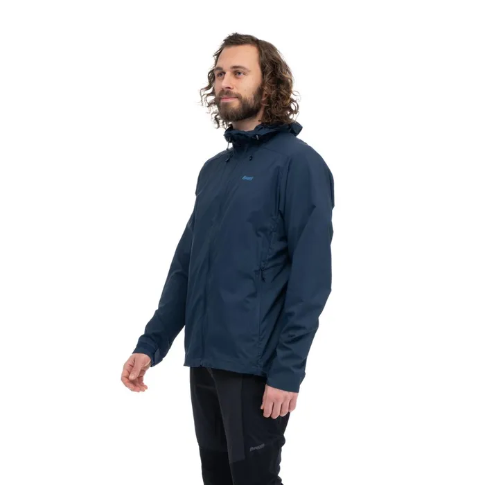 Bergans Of Norway Softshell Jackets Skar Light Windbreaker Jacket Navy 8211 Men