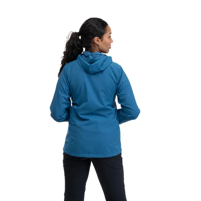 Bergans Of Norway Softshell Jackets Skar Light Windbreaker Jacket North Sea Blue 8211 Women