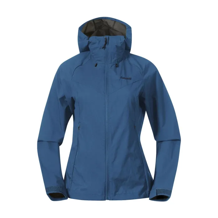 Bergans Of Norway Softshell Jackets Skar Light Windbreaker Jacket North Sea Blue 8211 Women