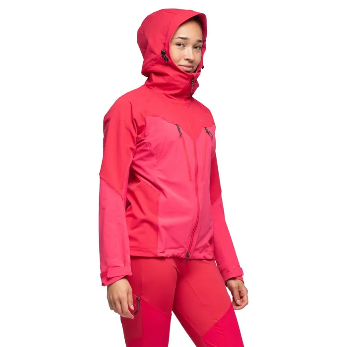 Bergans Of Norway Softshell Jackets Tind Softshell Jacket Light Alpine Rose Alpine Rose 8211 Women