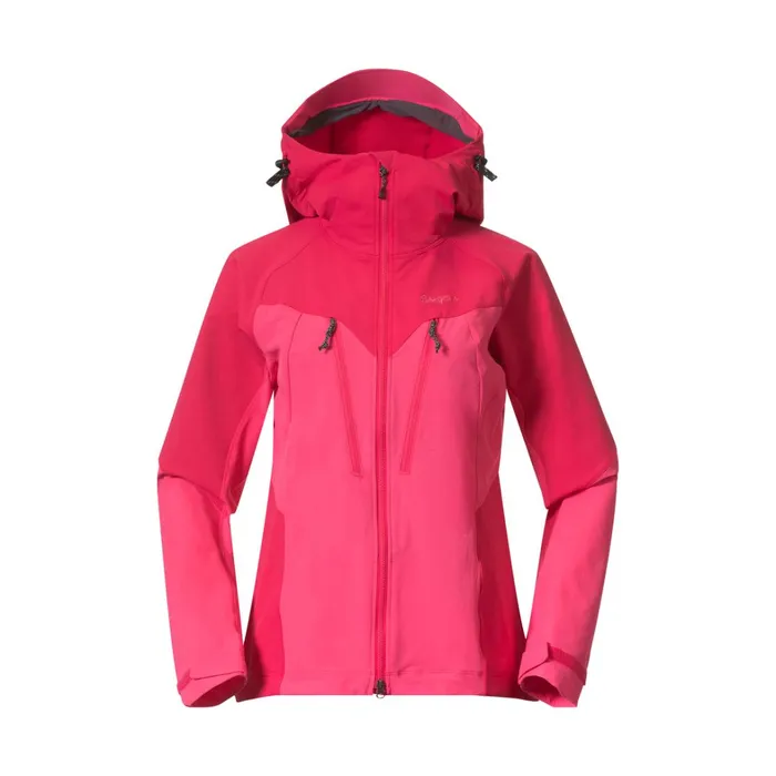 Bergans Of Norway Softshell Jackets Tind Softshell Jacket Light Alpine Rose Alpine Rose 8211 Women