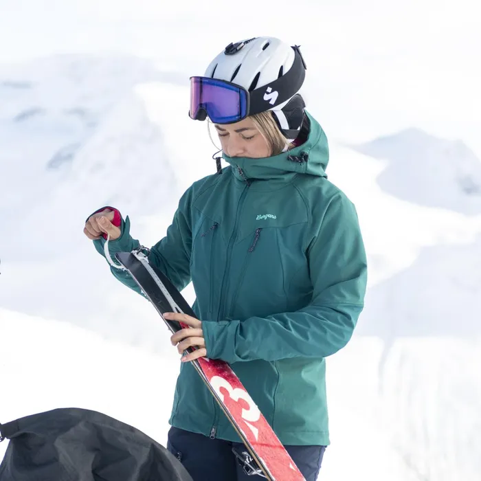 Bergans Of Norway Softshell Jackets Tind Softshell Jacket Malachite Green 8211 Women