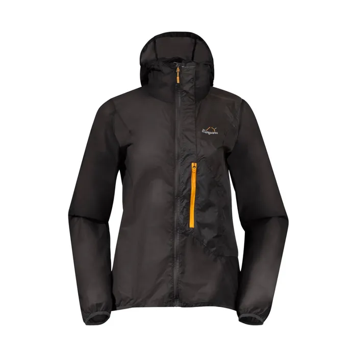 Bergans Of Norway Softshell Jackets Y Lightline Pure Windbreaker Jacket Dark Shadow Grey 8211 Women