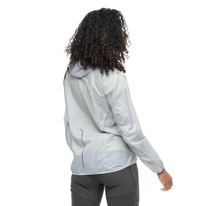 Bergans Of Norway Softshell Jackets Y Lightline Pure Windbreaker Jacket Pearl Grey Dark Shadow Grey 8211 Women