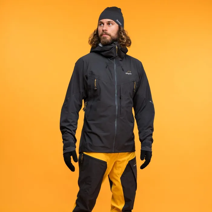 Bergans Of Norway Softshell Jackets Y Mountainline Hybrid Softshell Jacket Dark Shadow Grey 8211 Men