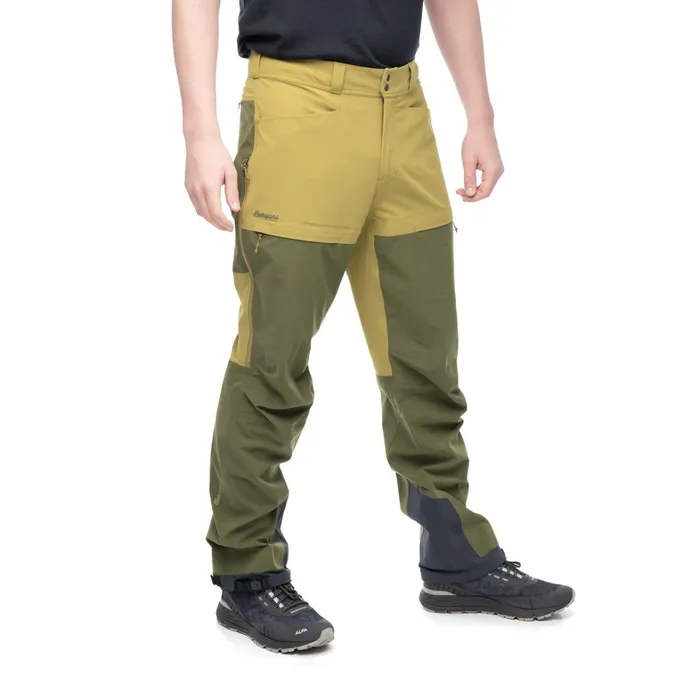 Bergans Of Norway Softshell Pants Bekkely Hybrid Pants Olive Green Dark Olive Green 8211 Men