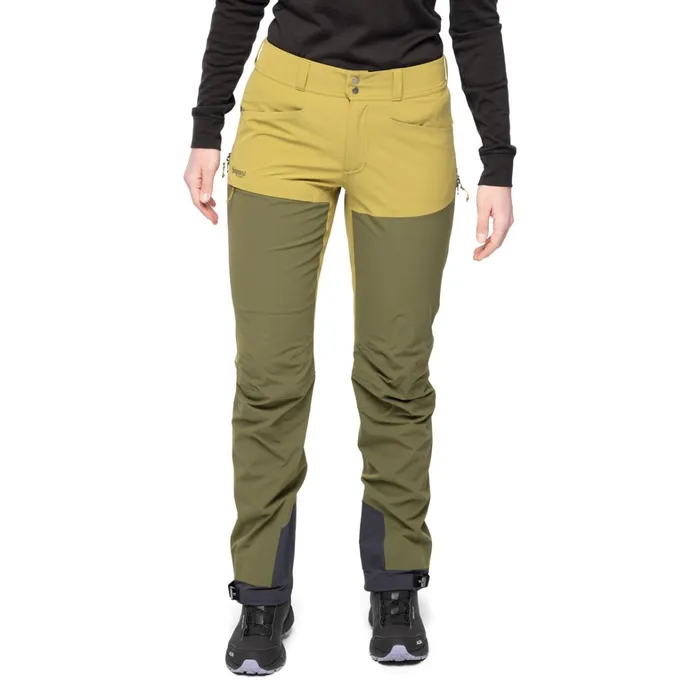 Bergans Of Norway Softshell Pants Bekkely Hybrid W Pants Olive Green Dark Olive Green 8211 Women