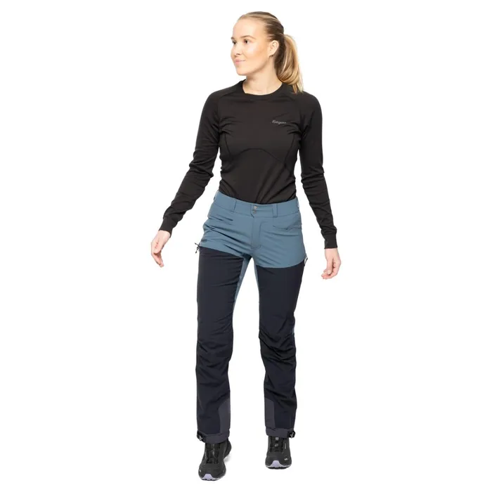 Bergans Of Norway Softshell Pants Bekkely Hybrid W Pants Orion Blue Black 8211 Women