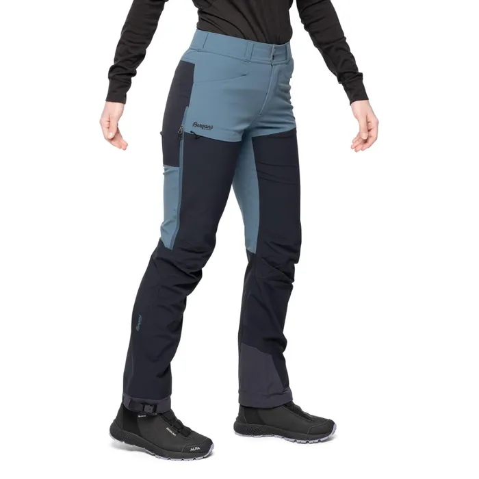 Bergans Of Norway Softshell Pants Bekkely Hybrid W Pants Orion Blue Black 8211 Women