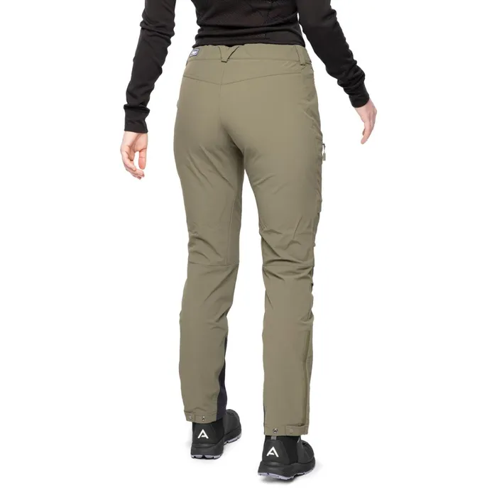 Bergans Of Norway Softshell Pants Breheimen Softshell W Pants Dark Green Mud 8211 Women