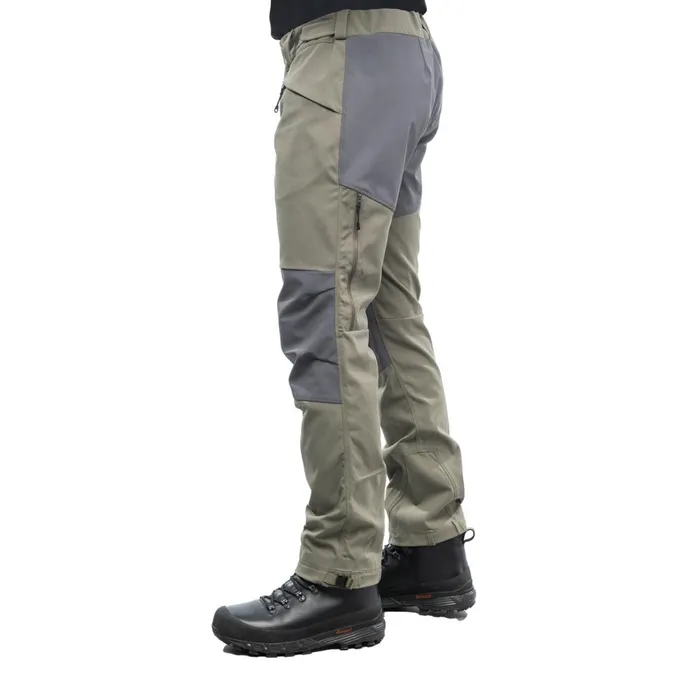 Bergans Of Norway Softshell Pants Fjorda Trekking Hybrid Pants Green Mud Solid Dark Grey 8211 Men