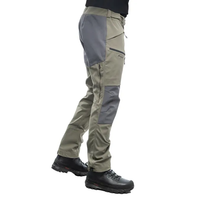 Bergans Of Norway Softshell Pants Fjorda Trekking Hybrid Pants Green Mud Solid Dark Grey 8211 Men
