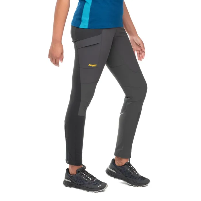Bergans Of Norway Softshell Pants Flyen Original Tight Pants Solid Charcoal 8211 Women
