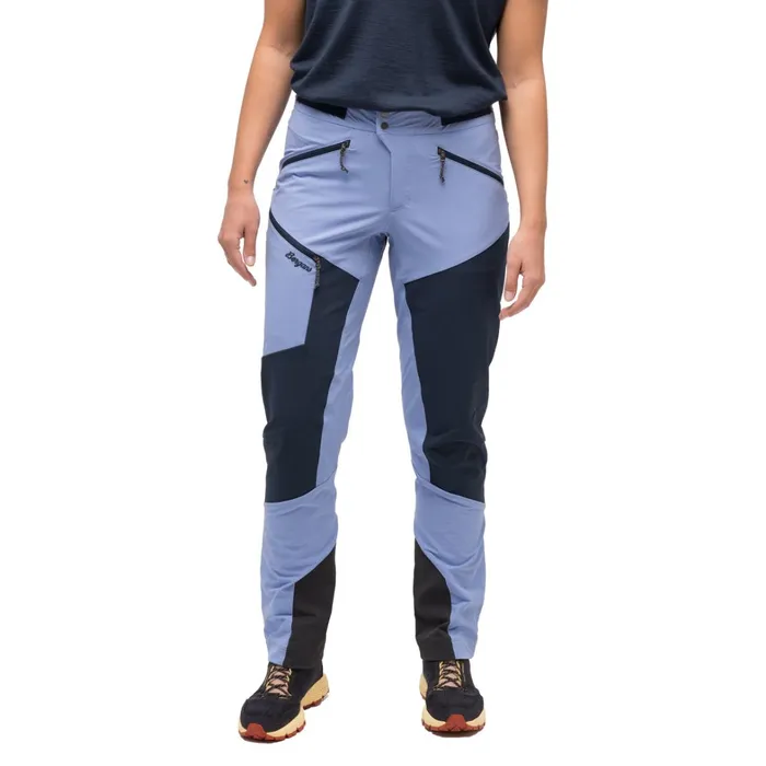 Bergans Of Norway Softshell Pants Tind Softshell Pants Blueberry Milk Navy Blue 8211 Women