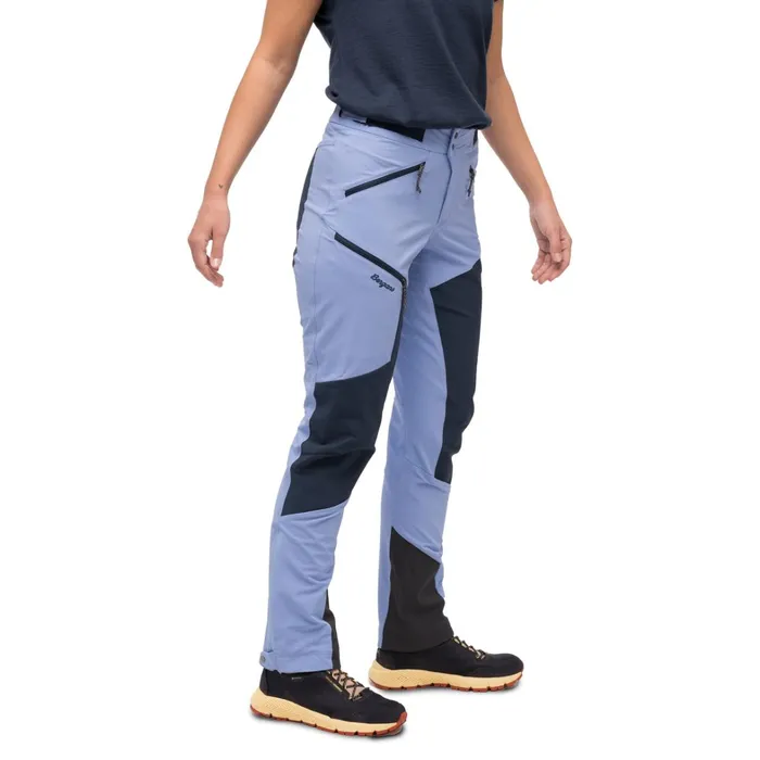 Bergans Of Norway Softshell Pants Tind Softshell Pants Blueberry Milk Navy Blue 8211 Women