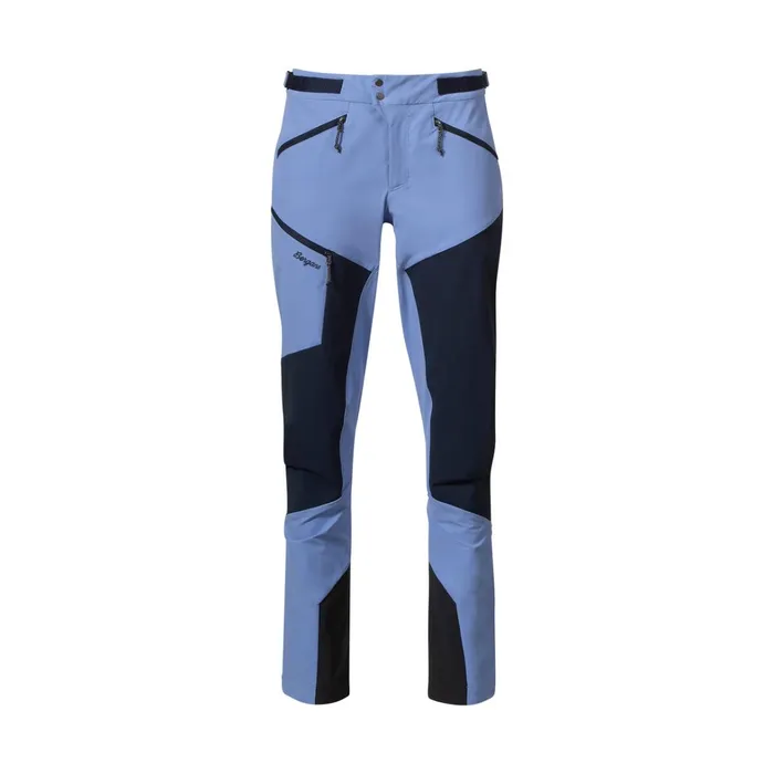 Bergans Of Norway Softshell Pants Tind Softshell Pants Blueberry Milk Navy Blue 8211 Women