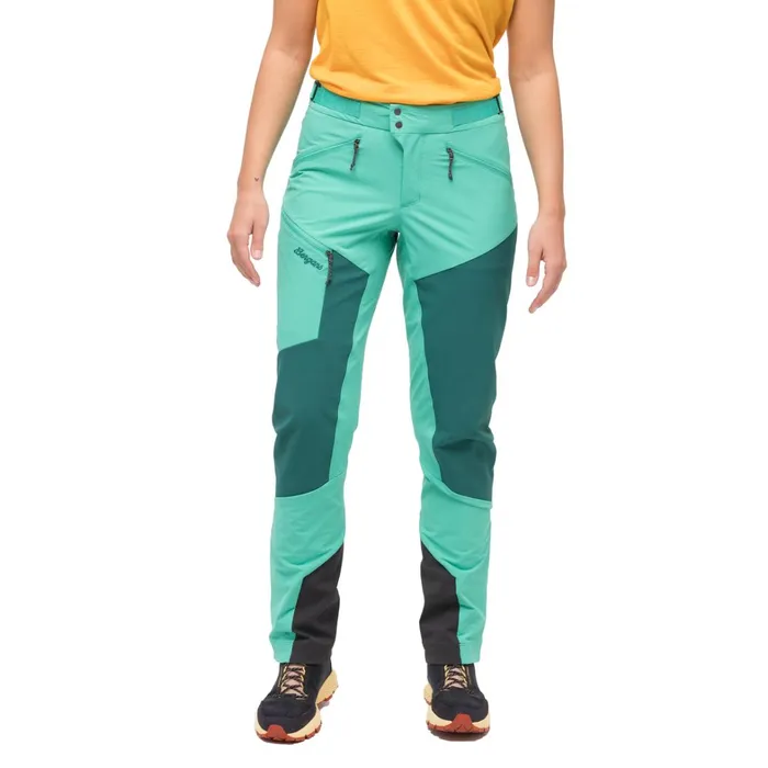 Bergans Of Norway Softshell Pants Tind Softshell Pants Light Malachite Green Malachite Green 8211 Women
